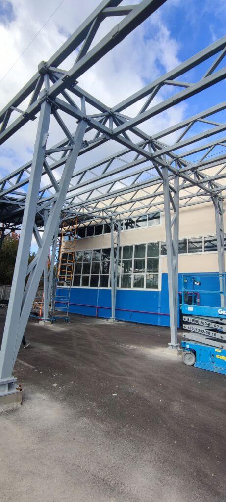 Навесы для ТЭЦ фото 1